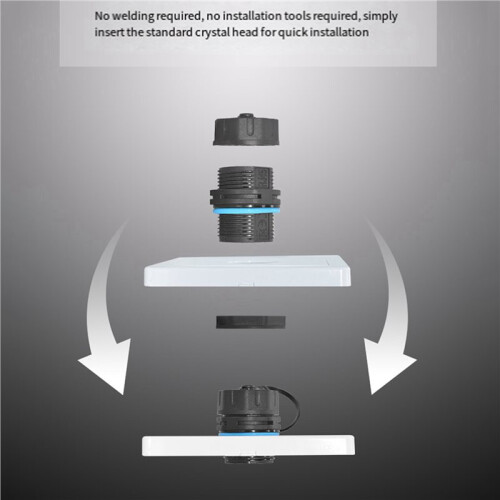 20PCS RJ45 Panel Mount Coupler, IP68 Shielded Industrial Panel Mount Ethernet LAN Through Connector for CAT6/CAT5E/CAT5
