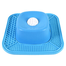 Detachable Rolling Treat Ball Dog Lick Mat, Non-Slip Spill-Proof Pad for Dogs & Cats, Slow Feeder Puzzle Supports Digestive Care for Wet Food