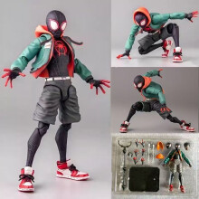 Figuras de ação brinquedo Across The Spiderverse Miles presente de Natal infantil
