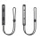 8 PCS Left and Right Wrist Strap for   Joy Pad Con Controller Gamepad Hand Rope Games Accessories Joy Pad 4