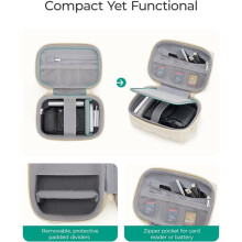Digital Camera Case Protective Puffy Camera Case Waterproof Small Camera Bag for Compact Cameras and Accessories B