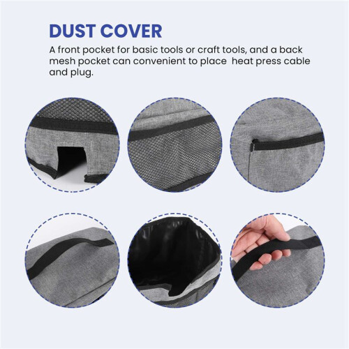 for  Mug Press Machine, Mug Heat Press, for  Mug Press Accessories with Front and Back Pocket 2