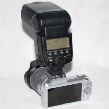 2X Flash Trigger Adapter Silver for NEX-3/C3/F3 NEX-5/5N/5R/5C/5T Camera Black