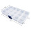 Plastic Organizer Box, 12 Pack Clear Bead Organizer voor Sieraden Tackle Earring  Beads (15 Grids) 4
