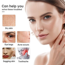 Facial Cleansing Tool Set Heart-Shaped Gua Sha Ice Roller Face Cleansing Brush for Massage Puffiness Skincare Relaxing