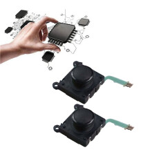 4PCS 3D Analog Joystick for PS Vita 2000 PSV2000 Joystick Controller ThumbStick for PS Vita 2000 Black