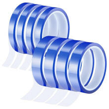 8Rolls 10&20mm Heat Resistant Tape, Heat Transfer Tape, Heat Tape Thermal Tape for Heat Transfer Sublimation Press