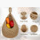 Hanging Fruit Basket for Kitchen, Boho Hanging Baskets for Organizing, Hanging Wall Fruit Vegetable Baskets, Handwoven 7