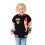 Hot Wheels (9-10 Years) Hot Wheels Varsity Jacket (Boys Black) 1