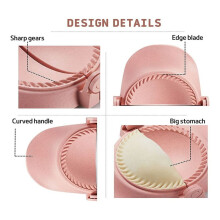Dumpling Maker,Empanadas Press Mold Maker Set with Dough Cutter, Dumpling Mold Set and Cutter for Pierogi,()