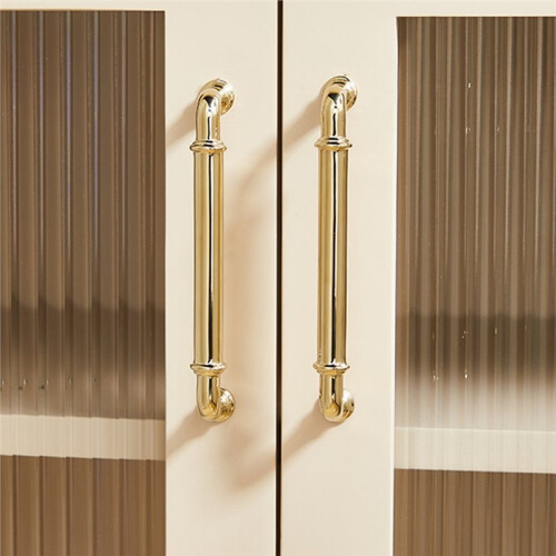Solid Brass Cabinet Pulls Drawer Pull Hardware Handles for Cupboard Dresser Wardrobe Furniture Kitchen & Bathroom 32mm 2