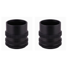 2X Conjunto de Anéis de Tubo de Extensão Macro M39 Adapte para Lente de Câmera Digital SLR de Montagem de Parafuso L39 de 39 mm