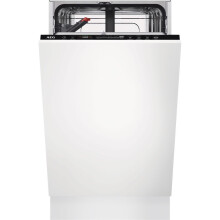 AEG FSB73427Z 7000 Glasscare Dishwasher Slimline 45cm 9 Place Black D