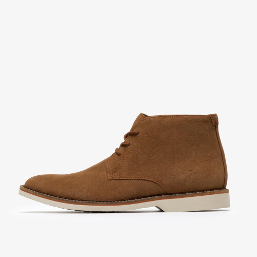 Clarks (Standard, 9 (Adults')) AtticusLT Mid Cola Suede 1