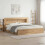 VidaXL vidaXL Headboard Cabinet with Storage Artisan Oak Engineered Wood 1