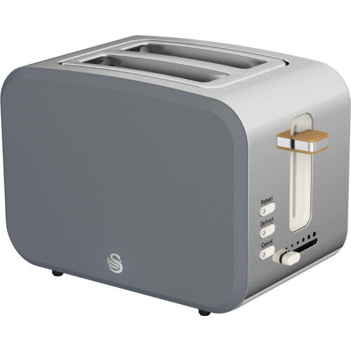 Swan Swan ST14610GRYN Nordic 2 Slice Toaster Grey