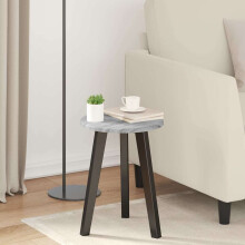 vidaXL Table Top Grey Sonoma Ø 30 x 1.5 cm Engineered Wood