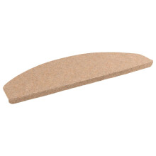 vidaXL Self-adhesive Stair Mats 15 pcs Beige 80 x 28 x 3.5 cm