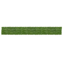 vidaXL Balcony Screen with Leaves Green and Yellow 600 x 75 cm