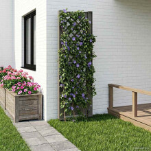 vidaXL Trellis mit Spike PP Grau
