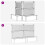 VidaXL vidaXL Großer Pflanzer mit Rankgitter 2 stk. PP Grau 9