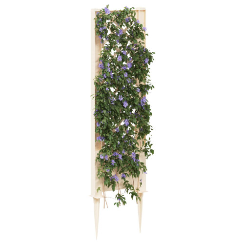 VidaXL vidaXL Trellis mit Spike PP Weiß 2