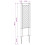 VidaXL vidaXL Trellis mit Spike PP Weiß 7