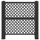 VidaXL vidaXL Mülltonnengitter Anthrazit 123 x 47 x 114 cm PP 4