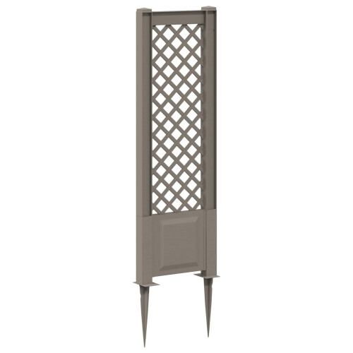 VidaXL vidaXL Trellis mit Spike PP Grau 1