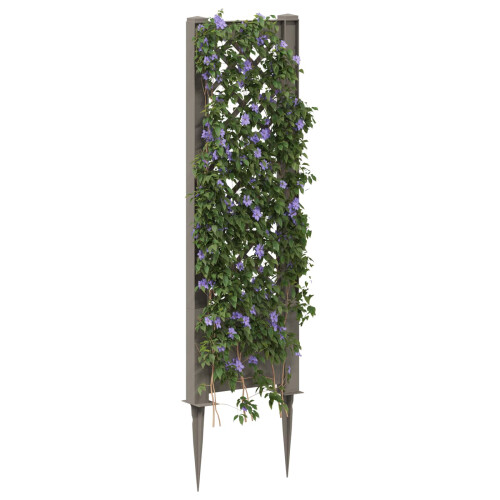VidaXL vidaXL Trellis mit Spike PP Grau 2