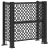 VidaXL vidaXL Mülltonnengitter Anthrazit 123 x 47 x 114 cm PP 2
