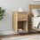 VidaXL vidaXL Bed Cabinet Artisan Oak 29 x 31.5 x 49 cm Engineered Wood 1