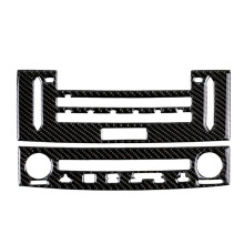 Car Styling Center Console CD Panel Decoration for IS250 IS350 2014-2018 Carbon Fiber Board Sticker Frame