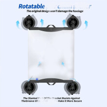 For Starlink Car Mount Sunroof Suction Cup Bracket Powerful Suction Cups for RVs Boats Airplanes and More