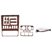 9 Inch Car Radio Fascia for E Class(W210) 1994-2003 Player Audio Frame Dashboard Mount Kit Frame Wire Suit