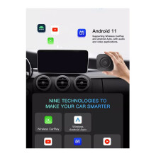 CarPlay Ai TV Box Android 11 Wireless Android Auto CarPlay Adapter for Wired CarPlay Cars Support