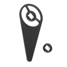 RC Auto Upgrade Metalen Duimhendel Stuurwiel Trigger Eenhandige Bediening Adapter voor Flysky G7P FS-G7P RC Auto Onderdelen,A
