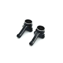 RC Auto Upgrade Voorste Stuurbeker Kit voor LC RACING 1/10 PTG-2 PTG-2R RC Auto Upgrade Onderdelen Zwart