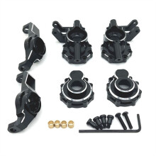 RC Auto-Upgrade Vooras C Stuurbekerkit voor 1/10 TRX4 HUANGBO 1/10 R1001 R1002 R1003 RC Auto-Upgrade-Onderdelen B