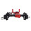 Steering Servo Mount Bracket Support Servo Mount Bracket for 1/10  Trx4 -4 Crawler RC Upgrade Parts Red 4