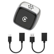 New Wireless Carplay Adapter Carplay Box Wired to Wireless 2in1 Carplay/Andriod Auto for Android Plug N
