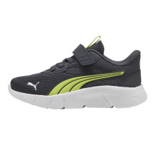(11 UK Child, Grey/Volt) Puma Childrens/Kids FlexFocus Trainers
