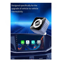 2026 Wireless Carplay Adapter Ai Box Dongle 4in1 Airplay/Mirror Link/Android Auto/Carplay BT WIFI Wired to Wireless