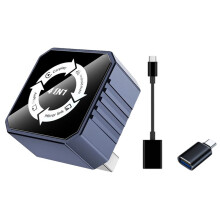 4in1 Wireless Carplay Adapter Ai Box Dongle Airplay/Mirror Link/Android Auto/Carplay BT WIFI Wired Carplay to Wireless