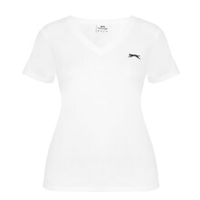 (16 UK, White) Slazenger Womens/Ladies T-Shirt