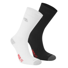 (3 UK-5 UK, Black/White) Craghoppers Unisex Adult Insect Repellent Socks (Pack of 2)