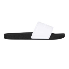 (8 UK, White/Black) Jack Wills Mens Logo Sliders