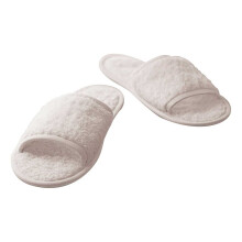 (8 UK-11 UK, White) Towel City Unisex Adult Classic Terrycloth Slippers