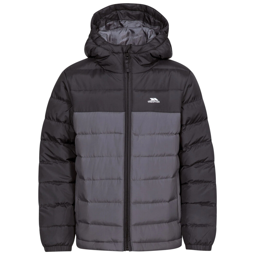 Trespass (5-6 Years, Black) Childrens/Kids Oskar Padded Jacket