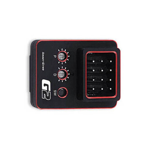 G2 Dual System Assisted Drift Car Gyroscope 8.4V High Voltage Suitable for 1/10 RC Remote Drift Car Aluminum Case E 2